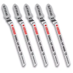 New ✔️ DIABLO 3 In. X 20 TPI HCS Scroll Jigsaw Blade (5-Pack) 🧨