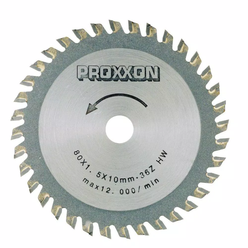 Best Sale 👏 Proxxon 80 Mm 36-Teeth Carbide Tipped Saw Blade 🔔 2 Best Sale 👏 Proxxon 80 Mm 36-Teeth Carbide Tipped Saw Blade 🔔