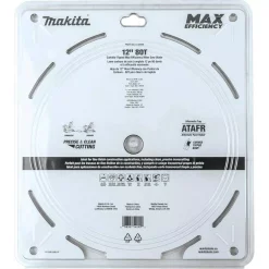 Cheapest 👍 Makita 12 In. 80T Carbide-Tipped Max Efficiency Miter Saw Blade 😍 -saw-blades Shop unnamed file 2885