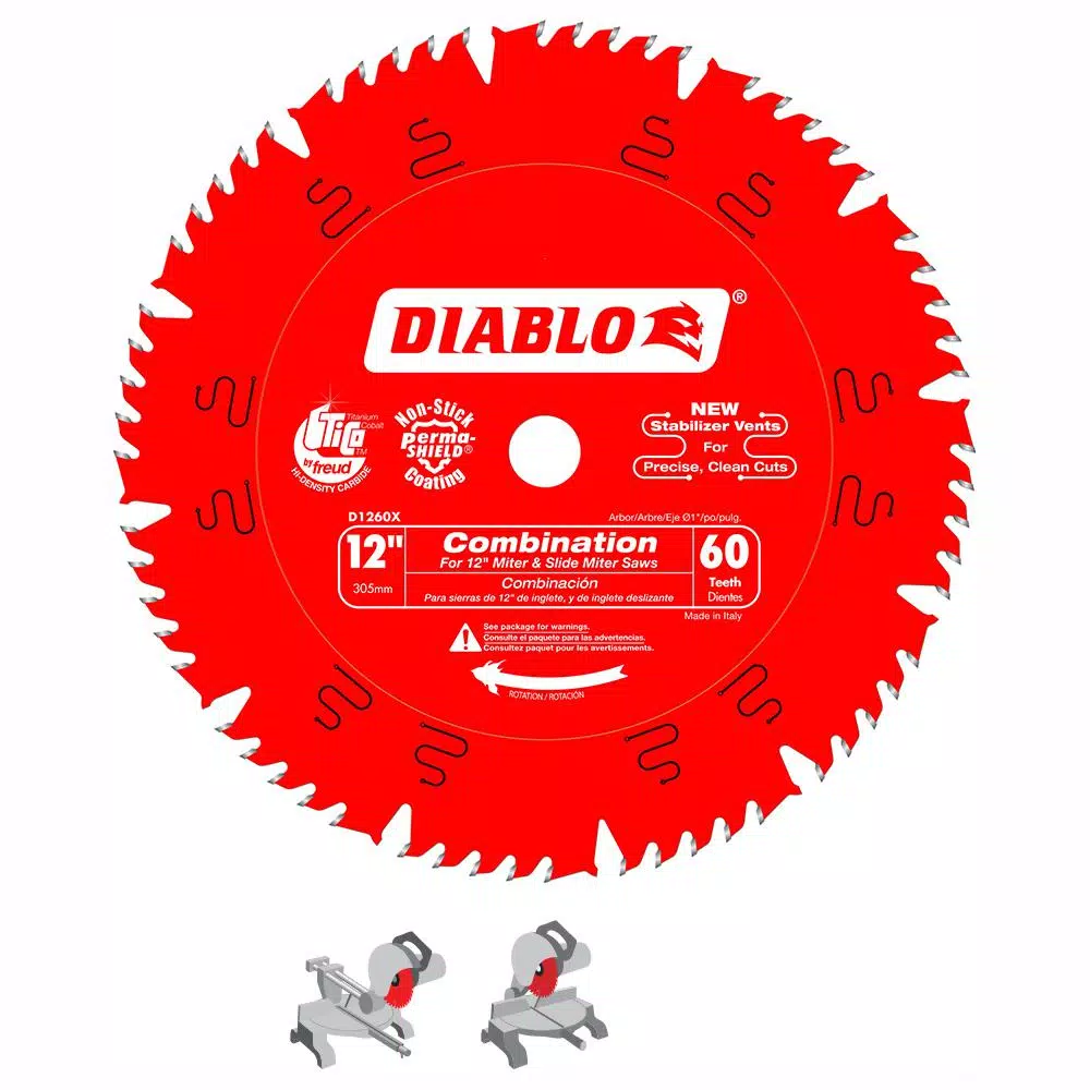 Top 10 π DIABLO 12 In. X 60-Teeth Combination Saw Blade (15-Pack) π― 3 Top 10 π DIABLO 12 In. X 60-Teeth Combination Saw Blade (15-Pack) π―