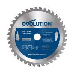 Best deal 🌟 Evolution Power Tools 7-1/4 In. 40-Teeth Mild Steel Cutting Saw Blade 🤩