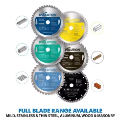 Best deal 🌟 Evolution Power Tools 7-1/4 In. 40-Teeth Mild Steel Cutting Saw Blade 🤩 -saw-blades Shop unnamed file 3013