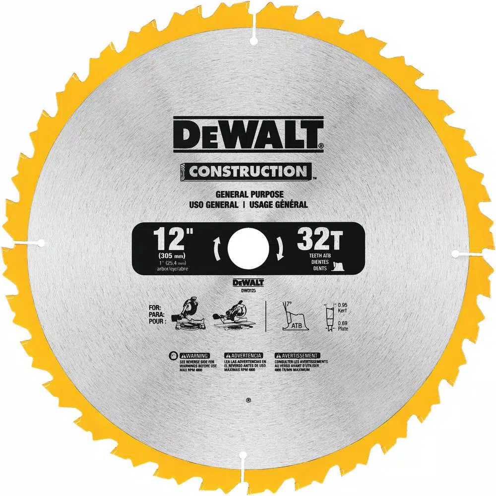 Budget ๐ DEWALT Construction 12 In. 32-Teeth Thin Kerf Miter Slide Miter Blade ๐ฅฐ 3 Budget ๐ DEWALT Construction 12 In. 32-Teeth Thin Kerf Miter Slide Miter Blade ๐ฅฐ