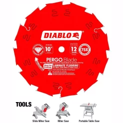 Top 10 ❤️ DIABLO 10 In. X 12-Tooth Polycrystalline Diamond (PCD) Tipped Ultimate Flooring Blade 🎉 13 Top 10 ❤️ DIABLO 10 In. X 12-Tooth Polycrystalline Diamond (PCD) Tipped Ultimate Flooring Blade 🎉 -saw-blades Shop unnamed file 3061