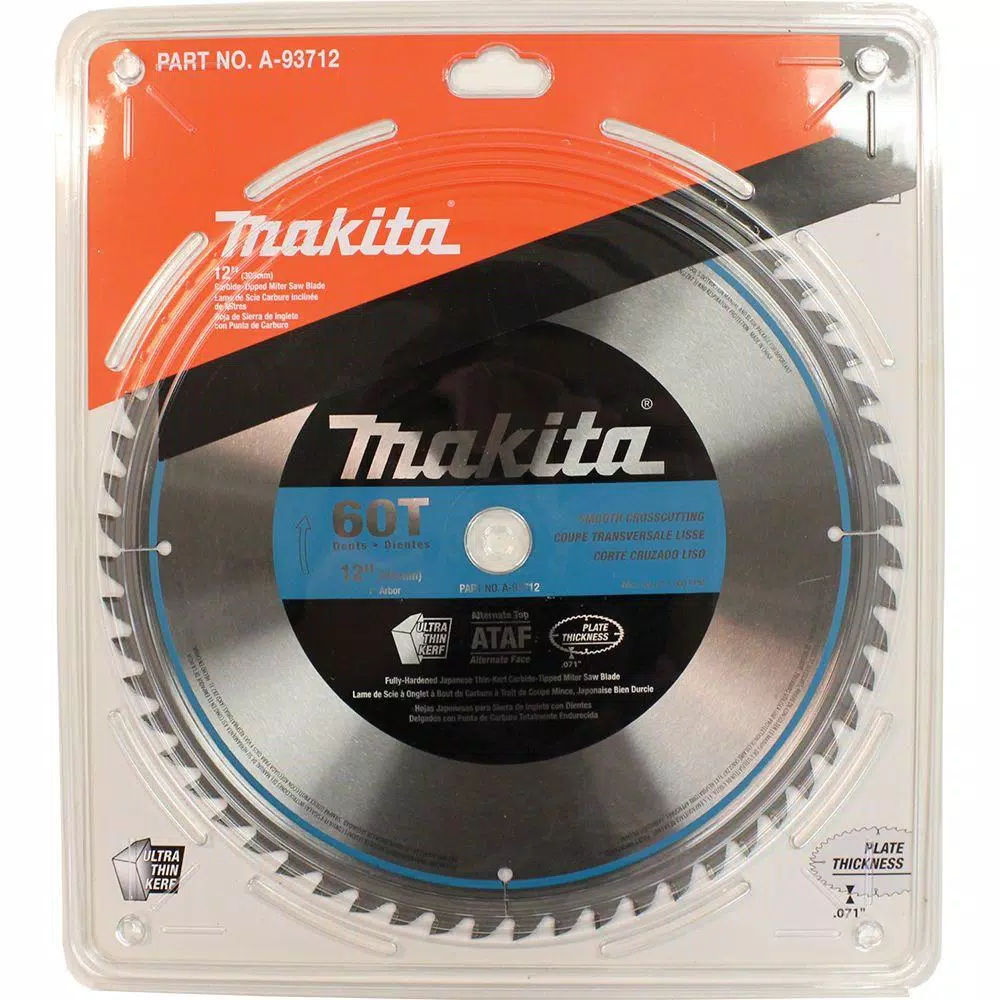 Best reviews of 👏 Makita 12 In. X 1 In. 60-Teeth Micro-Polished Miter Saw Blade ✔️ 6 Best reviews of 👏 Makita 12 In. X 1 In. 60-Teeth Micro-Polished Miter Saw Blade ✔️ - Image 4