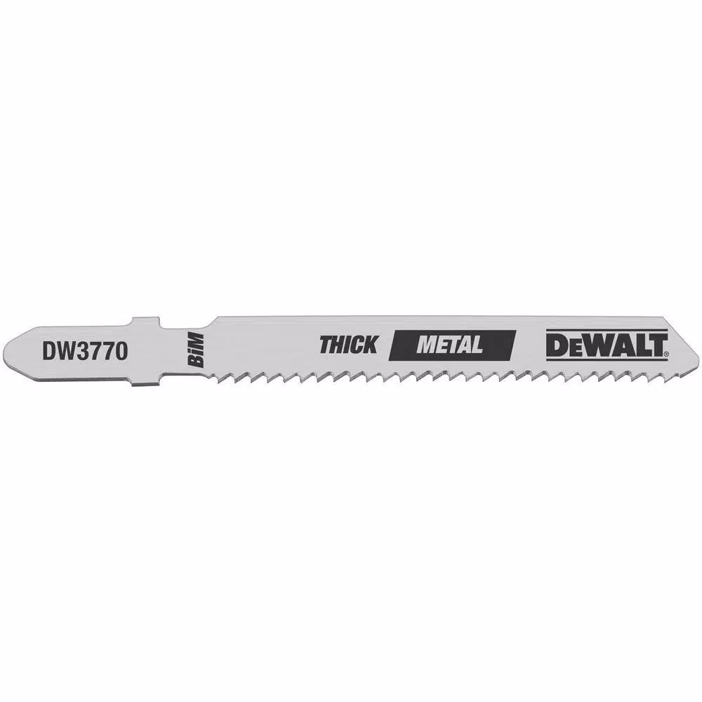 Promo ⌛ DEWALT 3 In. 14 TPI Thick Metal Cutting Jig Saw Blade Bi-Metal T-Shank (5-Pack) 👍 4 Promo ⌛ DEWALT 3 In. 14 TPI Thick Metal Cutting Jig Saw Blade Bi-Metal T-Shank (5-Pack) 👍 - Image 2