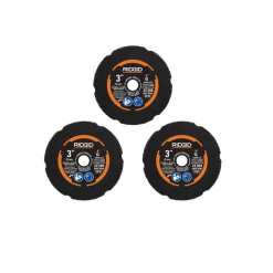 Deals 𧨠RIDGID Carbide Cut-Off Wheel Set (3-Piece) βοΈ