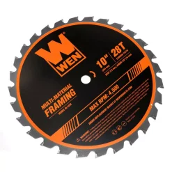 Cheap 🥰 WEN 10 In. 28-Tooth Carbide-Tipped Professional Multi-Material Framing Saw Blade ⌛ -saw-blades Shop unnamed file 3196