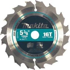 Flash Sale ✔️ Makita 5-3/8 In. 16-Teeth General Purpose Carbide-Tipped Circular Saw Blade 😉
