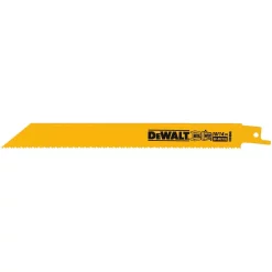 Best reviews of 😉 DEWALT 8 In. 10/14 Teeth Per In. Straight Back Bi-Metal Reciprocating Saw Blade (5-Pack) 🤩 -saw-blades Shop unnamed file 3205
