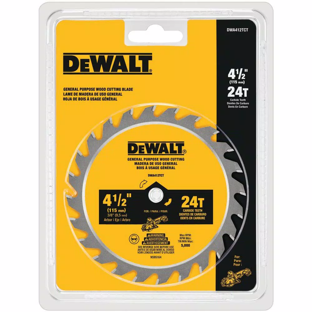Brand new ❤️ DEWALT ATOMIC 4-1/2 In. 24-Tooth Circular Saw Blade (2-Pack) ⌛ 6 Brand new ❤️ DEWALT ATOMIC 4-1/2 In. 24-Tooth Circular Saw Blade (2-Pack) ⌛ - Image 4