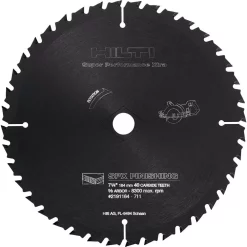 Flash Sale β¨ Hilti 7-1/4 In. 40 Teeth Circular Saw SPX Finishing Blade (5) π