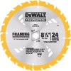 Budget 🌟 DEWALT 8-1/4 In. 24T Carbide Framing Circular Saw Blade ⌛