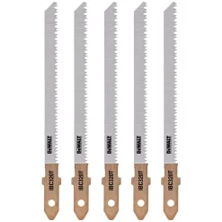 Deals 🌟 DEWALT 3-1/2 In. 20 TPI T-Shank Wood Scroll Cutting Jig Saw Blade (5-Pack) 🎉