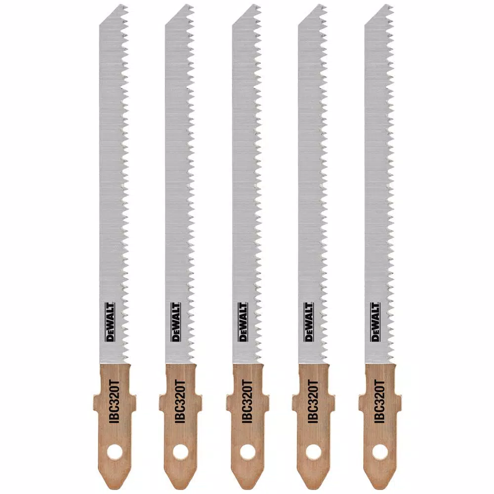 Deals π DEWALT 3-1/2 In. 20 TPI T-Shank Wood Scroll Cutting Jig Saw Blade (5-Pack) π 3 Deals π DEWALT 3-1/2 In. 20 TPI T-Shank Wood Scroll Cutting Jig Saw Blade (5-Pack) π