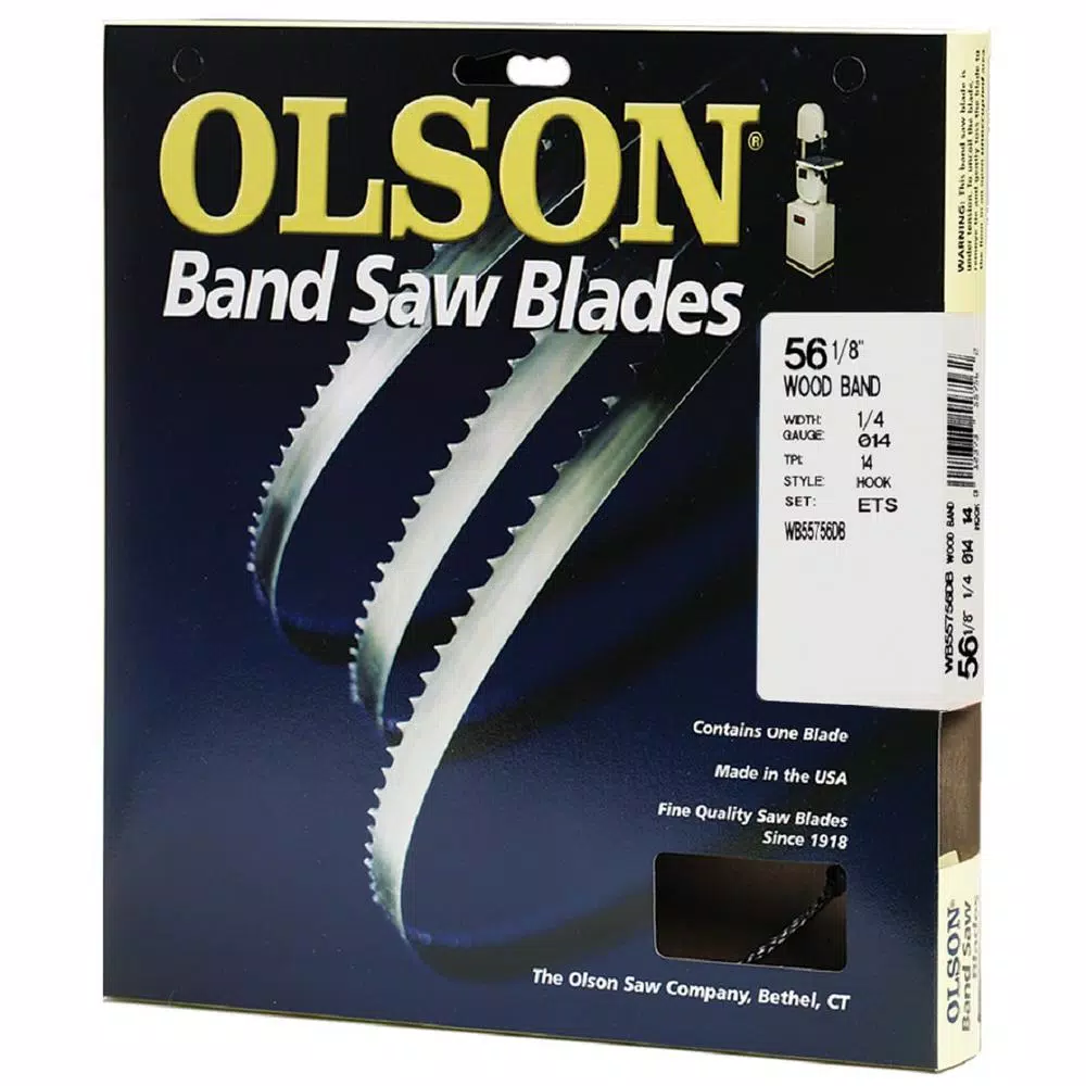 Cheap ๐ Olson Saw 1/4 In. X 56-1/8 In. L 14 TPI High Carbon Steel Band Saw Blade ๐ฅ 4 Cheap ๐ Olson Saw 1/4 In. X 56-1/8 In. L 14 TPI High Carbon Steel Band Saw Blade ๐ฅ - Image 2