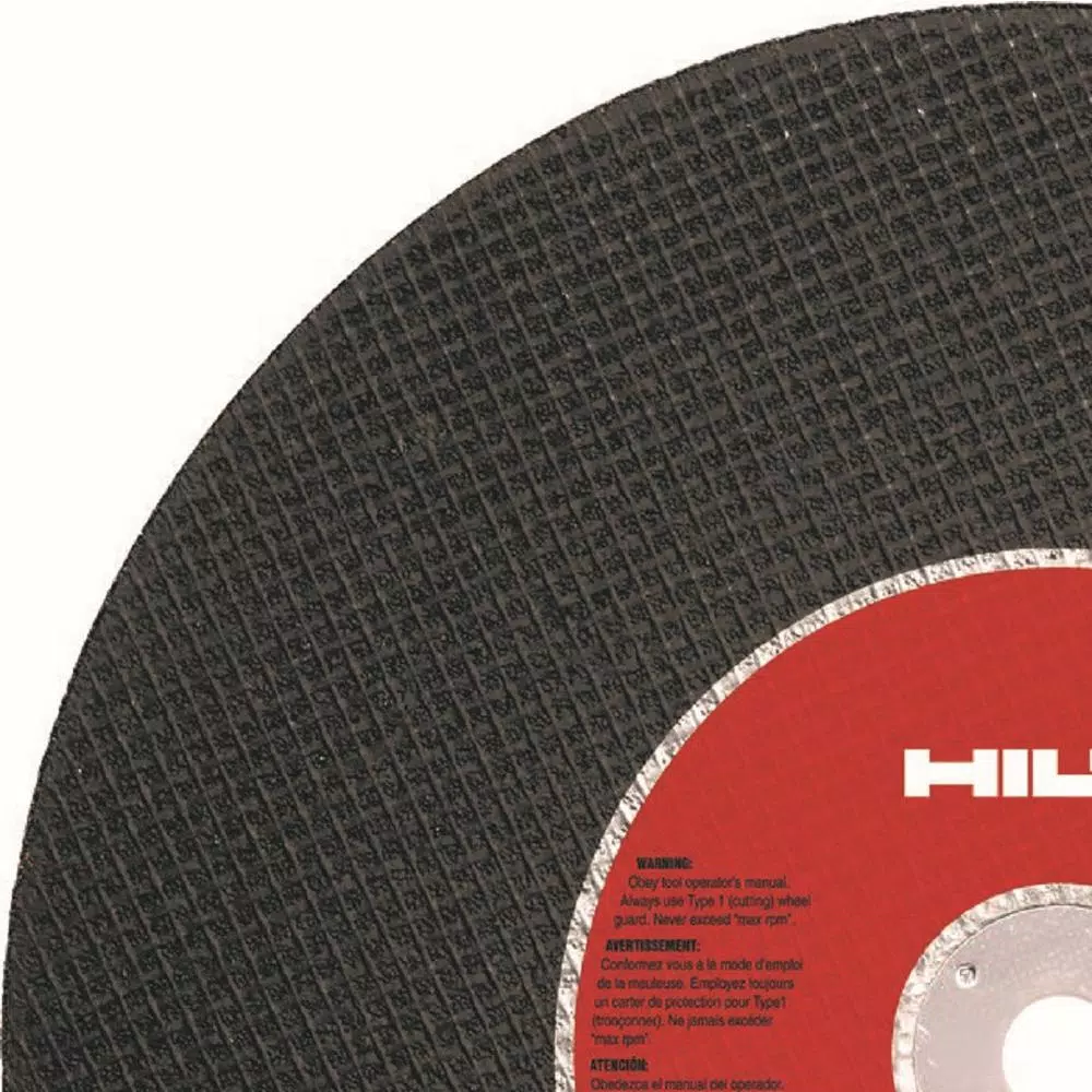 Budget π Hilti 14 In. X 5/32 In. X 1 In. SP-1 Abrasive Metal Deck Cutting Gas Saw Blade/Disc (10-Pack) π 4 Budget π Hilti 14 In. X 5/32 In. X 1 In. SP-1 Abrasive Metal Deck Cutting Gas Saw Blade/Disc (10-Pack) π - Image 2