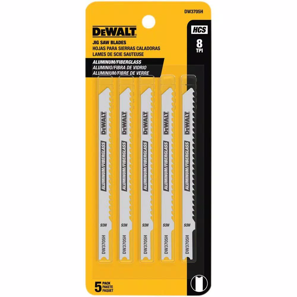Coupon ๐ DEWALT 4 In. 8 TPI Aluminum/Fiberglass Jig Saw Blade HCS U-Shank (5-Pack) ๐ 4 Coupon ๐ DEWALT 4 In. 8 TPI Aluminum/Fiberglass Jig Saw Blade HCS U-Shank (5-Pack) ๐ - Image 2