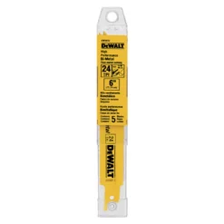 Top 10 🧨 DEWALT 6 In. 24 Teeth Per In. Straight Back Bi-Metal Reciprocating Saw Blade (5-Pack) 🔔 -saw-blades Shop unnamed file 3370