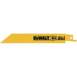 Top 10 🧨 DEWALT 6 In. 24 Teeth Per In. Straight Back Bi-Metal Reciprocating Saw Blade (5-Pack) 🔔 -saw-blades Shop unnamed file 3371