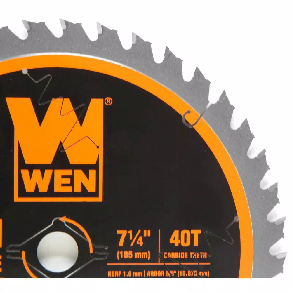 Brand new ๐ WEN 7.25 In. 40-Tooth Carbide-Tipped Professional Finish Saw Blade For Miter Saws And Circular Saws ๐ฏ 4 Brand new ๐ WEN 7.25 In. 40-Tooth Carbide-Tipped Professional Finish Saw Blade For Miter Saws And Circular Saws ๐ฏ - Image 2