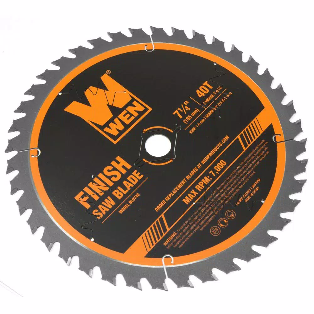 Brand new ๐ WEN 7.25 In. 40-Tooth Carbide-Tipped Professional Finish Saw Blade For Miter Saws And Circular Saws ๐ฏ 6 Brand new ๐ WEN 7.25 In. 40-Tooth Carbide-Tipped Professional Finish Saw Blade For Miter Saws And Circular Saws ๐ฏ - Image 4