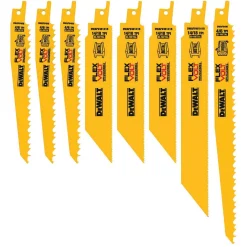 Budget 💯 DEWALT FLEXVOLT Bi-Metal Reciprocating Saw Blade Set (8-Piece) W/ Bonus 7-1/4 In. 24-Teeth Carbide Circular Saw Blade (3-Pack) 👏 -saw-blades Shop unnamed file 3389