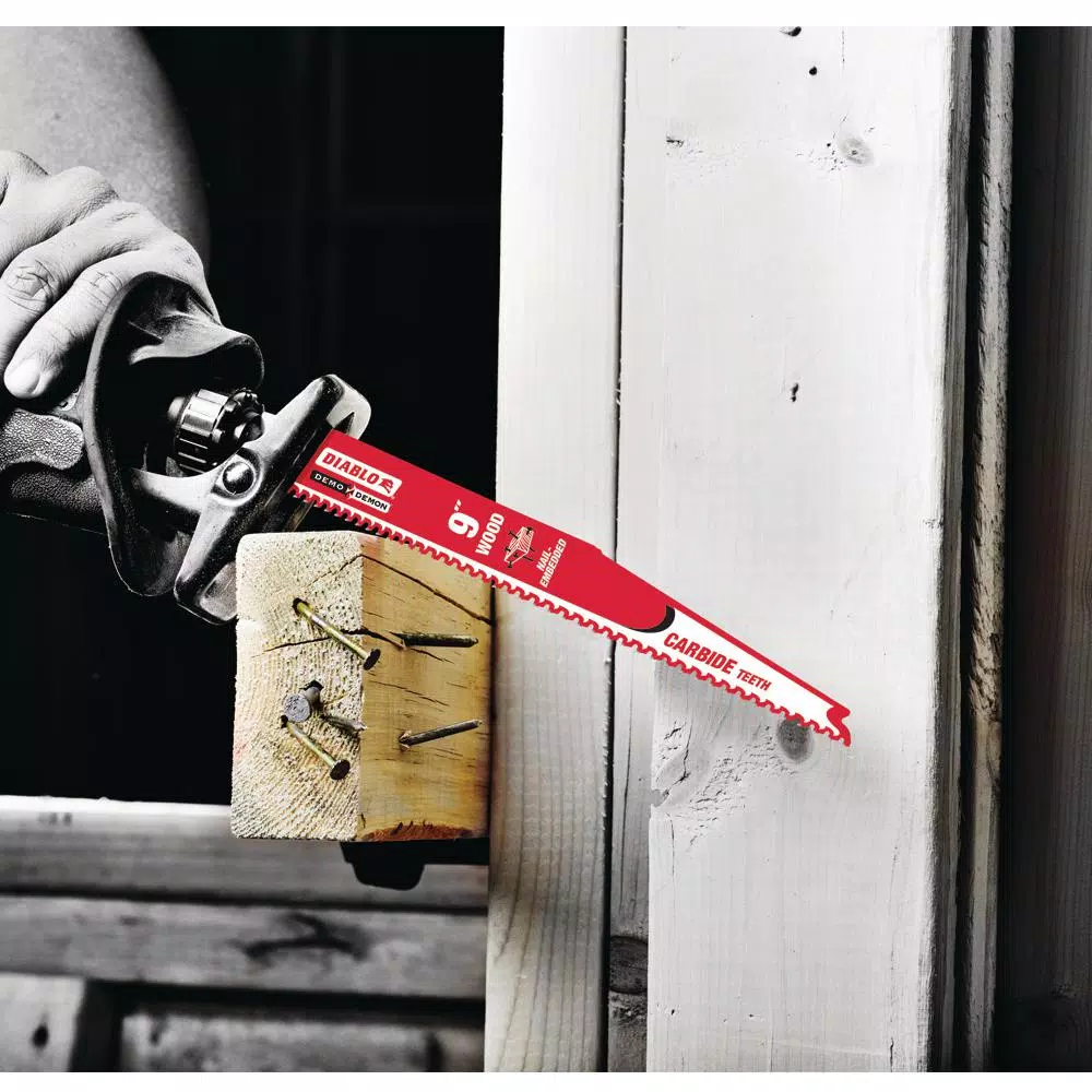 Coupon ๐ DIABLO 12 In. 5/7 TPI Carbide-Tipped Demo Demon Nail-Embedded Wood Cutting Reciprocating Saw Blade (10-Pack) โญ 7 Coupon ๐ DIABLO 12 In. 5/7 TPI Carbide-Tipped Demo Demon Nail-Embedded Wood Cutting Reciprocating Saw Blade (10-Pack) โญ - Image 5