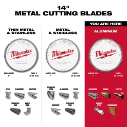 Cheapest ✔️ Milwaukee 14 In. X 80 Carbide Teeth Aluminum Cutting Circular Saw Blade 👍 -saw-blades Shop unnamed file 3416