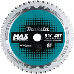 Budget 💯 Makita 5-7/8 In. 48T Carbide-Tipped Max Efficiency Saw Blade, Thin Metal 😀