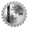 Top 10 😉 Worx 4-1/2 In. 24T Compact Circular Saw Blade ✔️