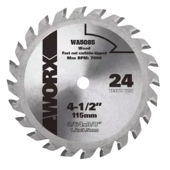 Top 10 😉 Worx 4-1/2 In. 24T Compact Circular Saw Blade ✔️