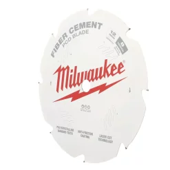 Deals 🥰 Milwaukee 12 In. X 8-Tooth Polycrystalline Diamond (PCD) Tipped Fiber Cement Cutting Saw Blade 👏 -saw-blades Shop unnamed file 3428