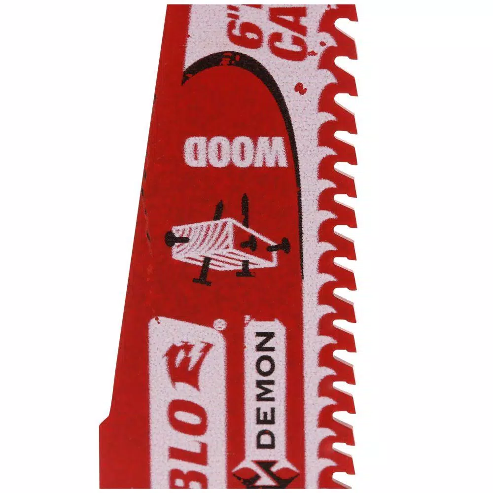 Best reviews of ๐งจ DIABLO 6 In. 6/9 TPI Demo Demon Carbide-Tipped Reciprocating Blade For Nail Embedded Wood ๐ฅ 5 Best reviews of ๐งจ DIABLO 6 In. 6/9 TPI Demo Demon Carbide-Tipped Reciprocating Blade For Nail Embedded Wood ๐ฅ - Image 3