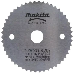 Coupon ⌛ Makita 3-3/8 50-Teeth Steel Circular Saw Blade, Thin Material 🎉