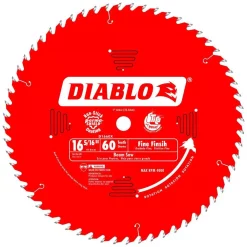 Promo ๐ DIABLO 16-5/16 In. X 60-Tooth X 1 In. Arbor Fine Finish Saw Blade For Beam Saws ๐