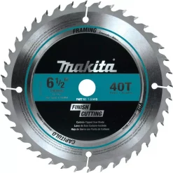 Deals 🧨 Makita 6-1/2 In. 40T Carbide-Tipped Circular Saw Blade ⭐