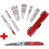 Brand new ✔️ Milwaukee SAWZALL Demolition Wood And Metal Cutting Reciprocating Saw Blade Set (13-Piece) W/ 9 In. AX Carbide Teeth Blade ❤️ -saw-blades Shop unnamed file 3571