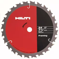 Buy π₯ Hilti 7-1/4 In. 24-Teeth Per In. Carbide Tipped SPX Framing Circular Saw Blade (15-Pieces) π