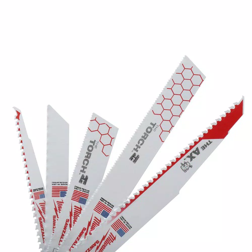 Best Sale 😍 Milwaukee SAWZALL Demolition Nail-Embedded Wood And Metal Cutting Bi-Metal Reciprocating Saw Blade Set (23-Piece) 🛒 7 Best Sale 😍 Milwaukee SAWZALL Demolition Nail-Embedded Wood And Metal Cutting Bi-Metal Reciprocating Saw Blade Set (23-Piece) 🛒 - Image 5