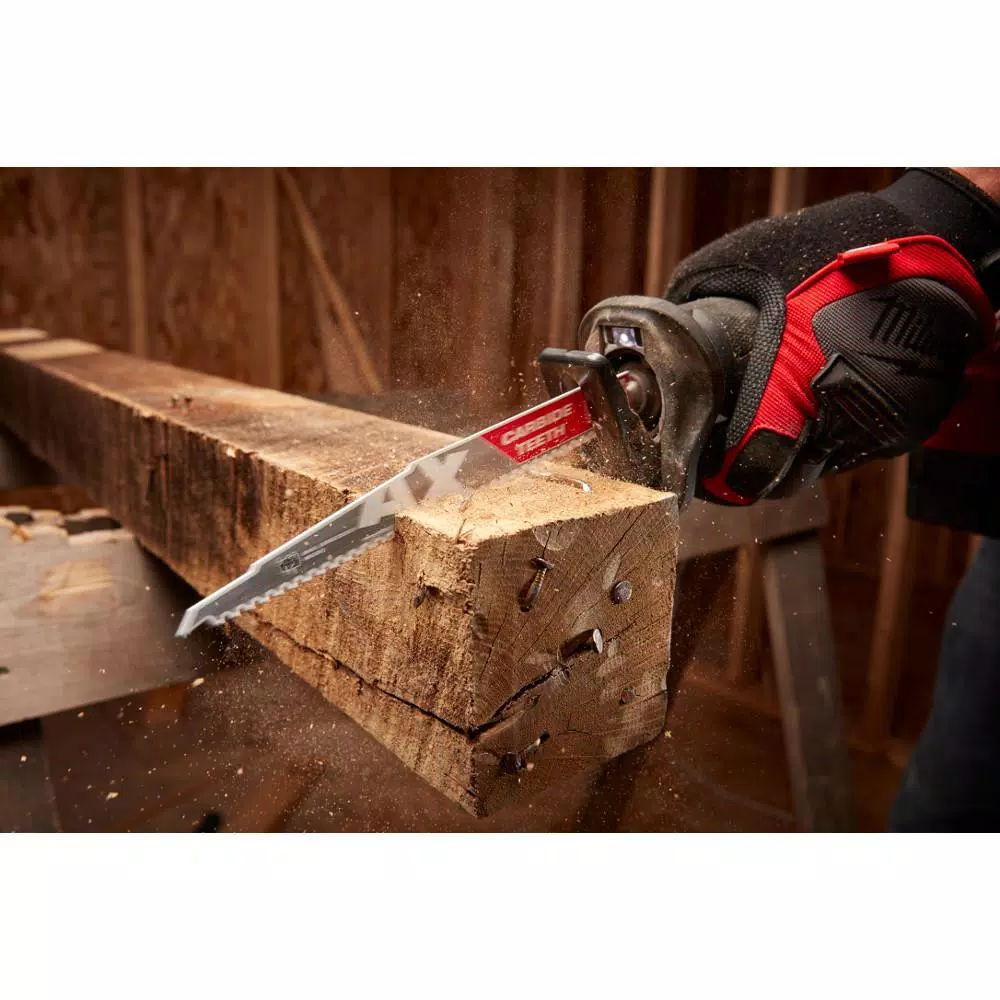 Coupon ๐ Milwaukee SAWZALL Demolition Wood And Metal Cutting Reciprocating Saw Blade Set (18-Piece) With AX Carbide Teeth Blade ๐ 5 Coupon ๐ Milwaukee SAWZALL Demolition Wood And Metal Cutting Reciprocating Saw Blade Set (18-Piece) With AX Carbide Teeth Blade ๐ - Image 3