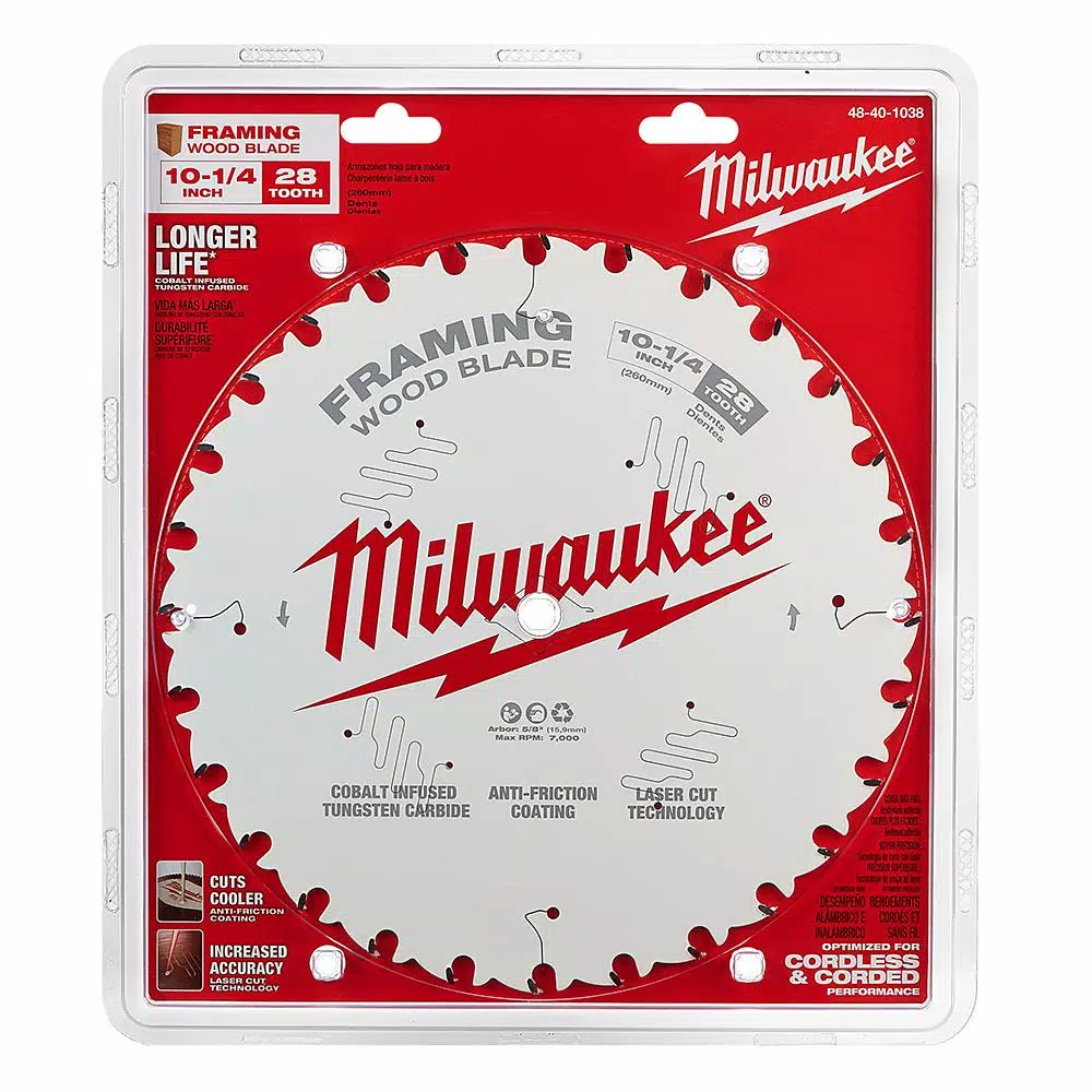 Best reviews of ๐ Milwaukee 10-1/4 In. X 28-Tooth Framing Circular Saw Blade ๐ฏ 7 Best reviews of ๐ Milwaukee 10-1/4 In. X 28-Tooth Framing Circular Saw Blade ๐ฏ - Image 5