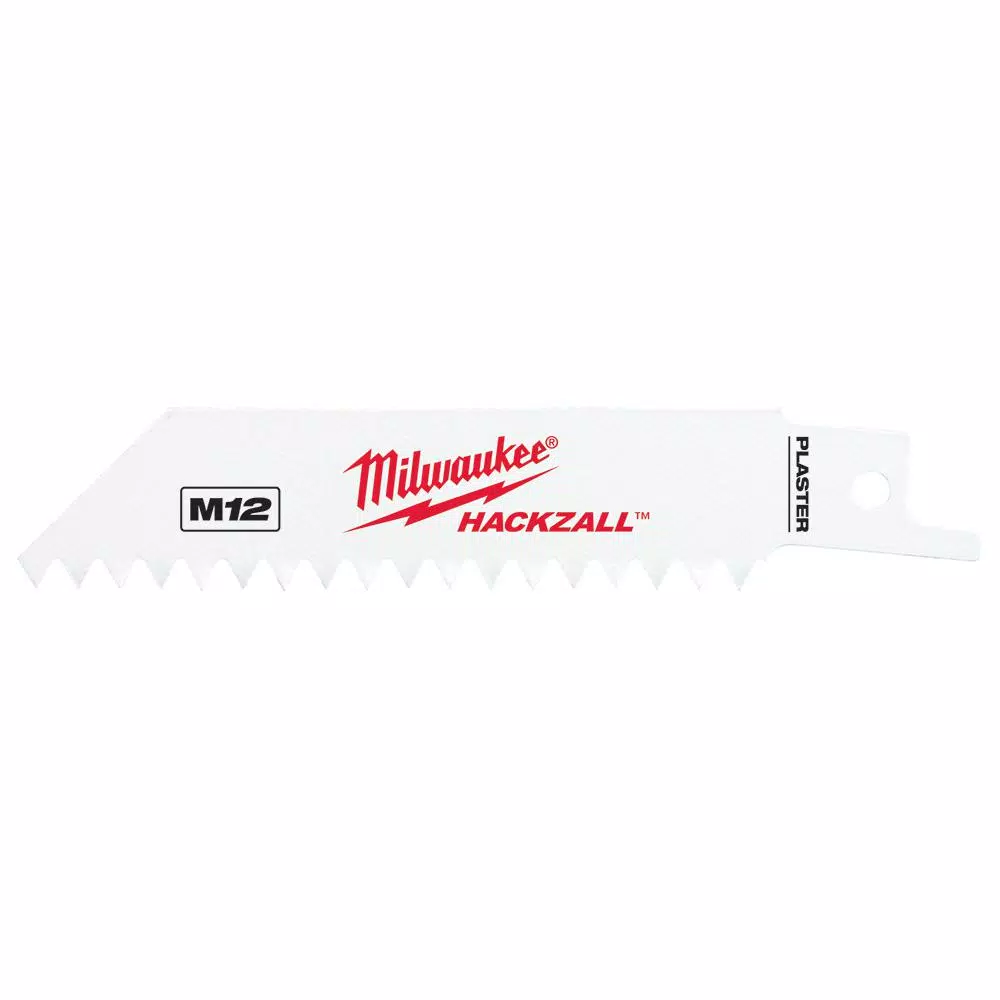 Wholesale ✨ Milwaukee 4 In. 6 Teeth Per In. Plaster/Drywall Cutting HACKZALL Reciprocating Saw Blades (5 Pack) 🌟