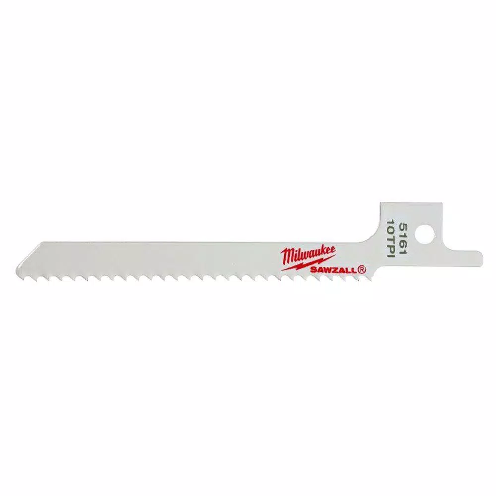 Flash Sale 👏 Milwaukee 3-5/8 In. 10 Teeth Per In. Metal Cutting SAWZALL Reciprocating Saw Blades (5 Pack) 🥰 -saw-blades Shop unnamed file 696