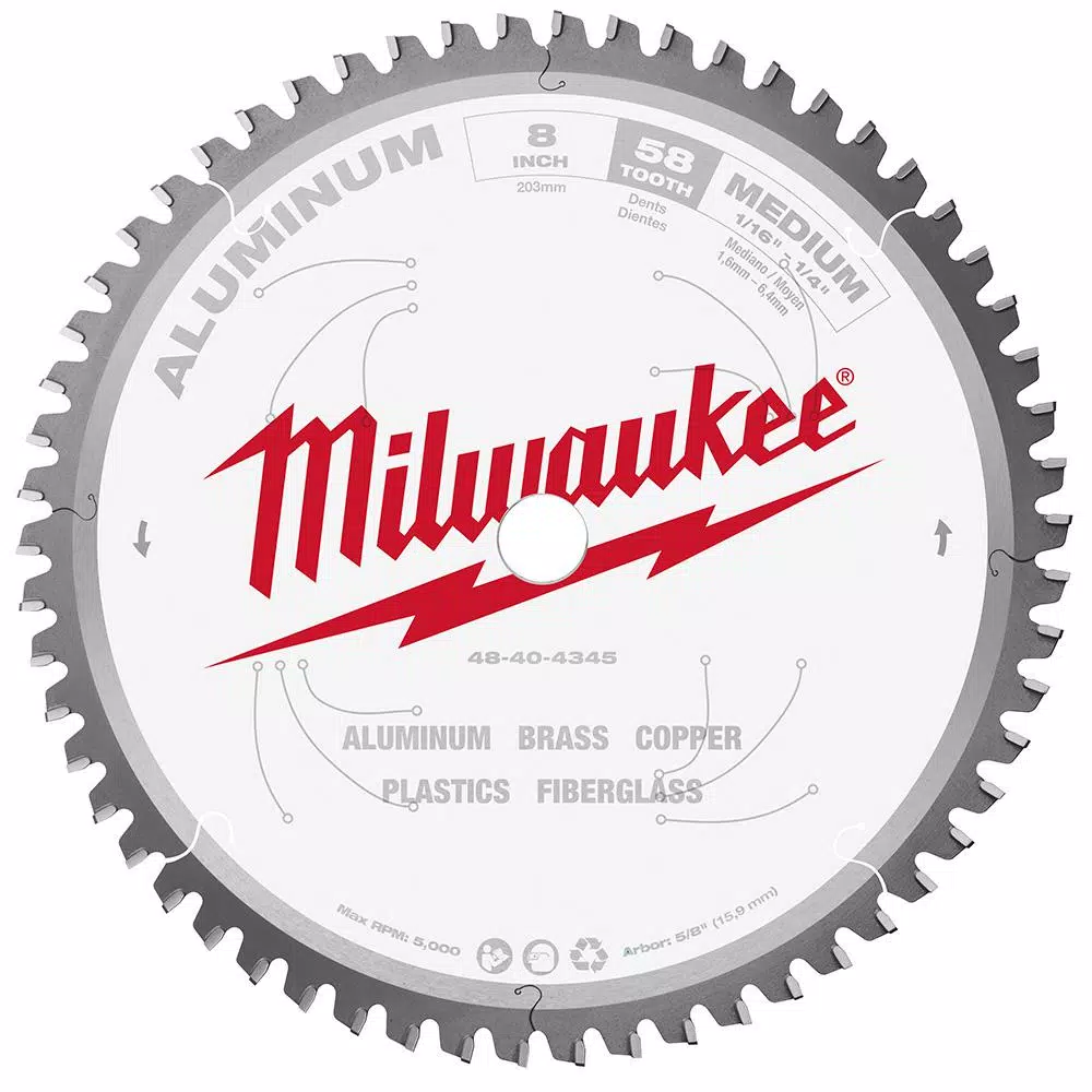 Coupon 🛒 Milwaukee 8 In. X 58 Carbide Teeth Aluminum Cutting Circular Saw Blade 🧨 -saw-blades Shop unnamed file 744
