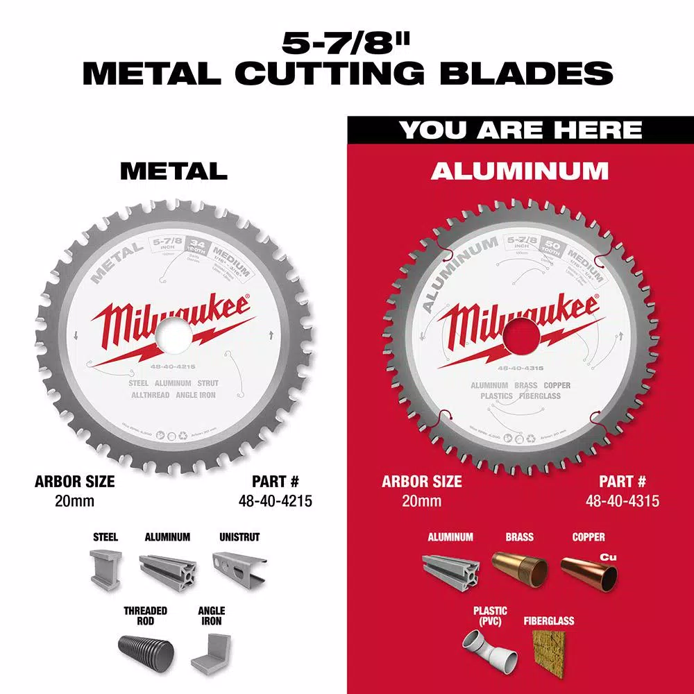 Promo β€οΈ Milwaukee 5-7/8 In. X 50 Carbide Teeth Aluminum Cutting Circular Saw Blade π 6 Promo β€οΈ Milwaukee 5-7/8 In. X 50 Carbide Teeth Aluminum Cutting Circular Saw Blade π - Image 4