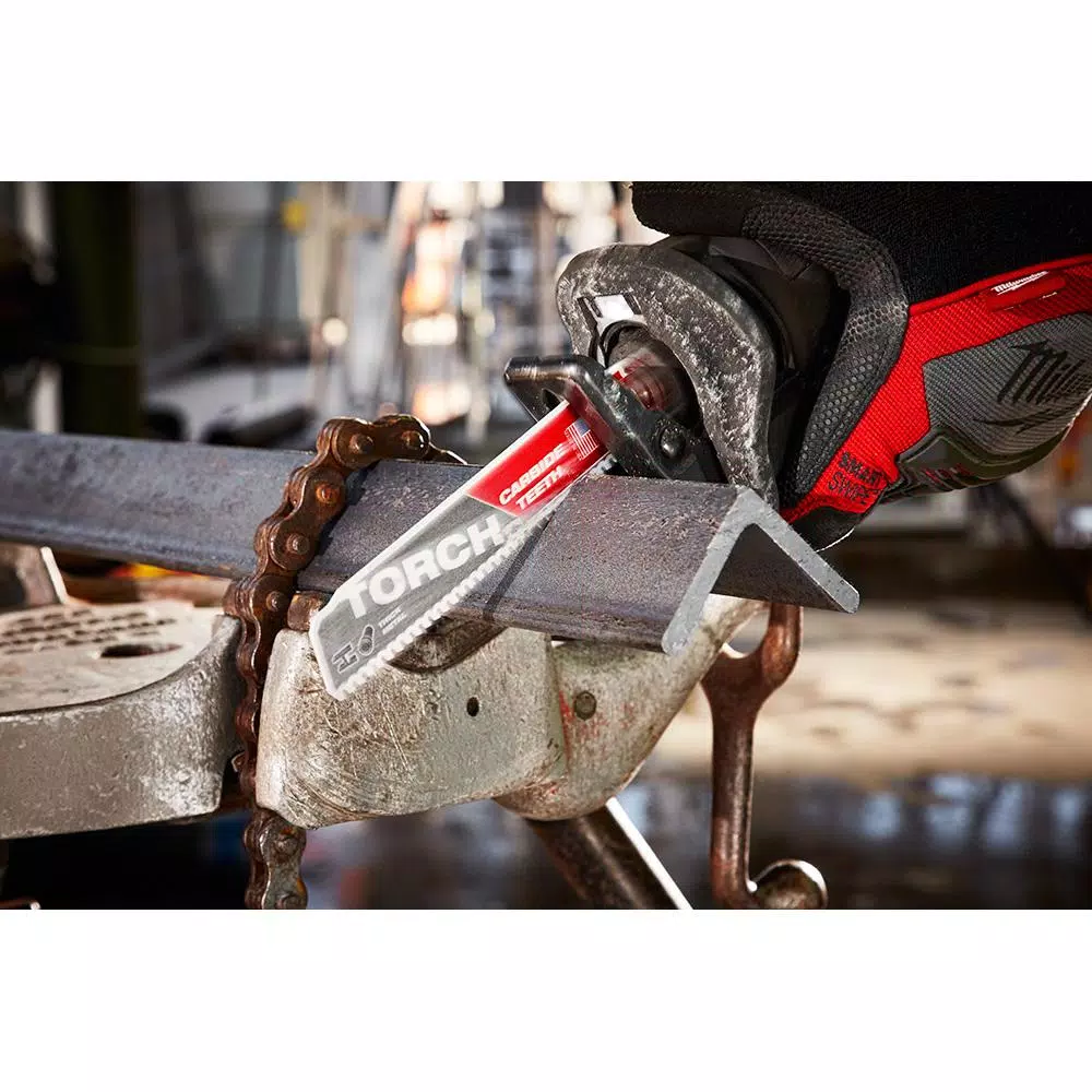 Discount 🥰 Milwaukee 9 In. 7 TPI TORCH Carbide Teeth Thick Metal Cutting SAWZALL Reciprocating Saw Blade (3 Pack) 🔥 10 Discount 🥰 Milwaukee 9 In. 7 TPI TORCH Carbide Teeth Thick Metal Cutting SAWZALL Reciprocating Saw Blade (3 Pack) 🔥 - Image 8