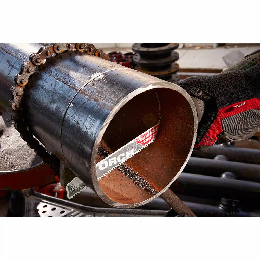 Discount 🥰 Milwaukee 9 In. 7 TPI TORCH Carbide Teeth Thick Metal Cutting SAWZALL Reciprocating Saw Blade (3 Pack) 🔥 12 Discount 🥰 Milwaukee 9 In. 7 TPI TORCH Carbide Teeth Thick Metal Cutting SAWZALL Reciprocating Saw Blade (3 Pack) 🔥 - Image 10